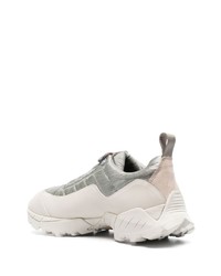 Мужские серые низкие кеды от Roa