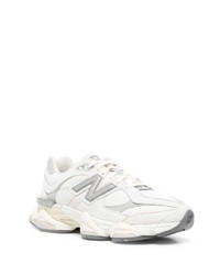 Мужские серые низкие кеды от New Balance