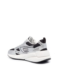 Мужские серые низкие кеды от Diesel