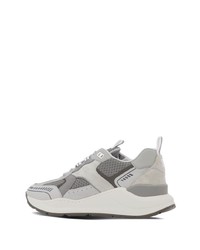 Мужские серые низкие кеды от Burberry