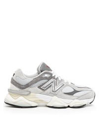 Мужские серые низкие кеды от New Balance