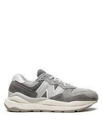 Мужские серые низкие кеды от New Balance