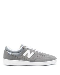 Мужские серые низкие кеды от New Balance