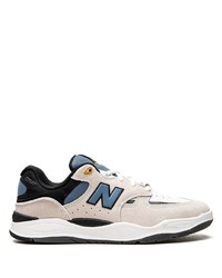 Мужские серые низкие кеды от New Balance