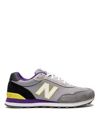 Мужские серые низкие кеды от New Balance