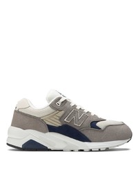 Мужские серые низкие кеды от New Balance