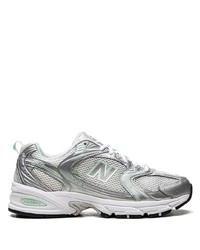 Мужские серые низкие кеды от New Balance