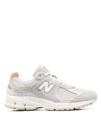 Мужские серые низкие кеды от New Balance