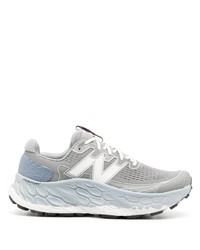 Мужские серые низкие кеды от New Balance