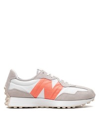 Мужские серые низкие кеды от New Balance