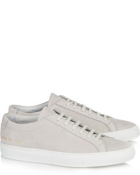 Женские серые низкие кеды от Common Projects