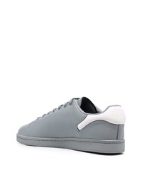 Мужские серые низкие кеды от Raf Simons