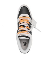 Мужские серые низкие кеды от Off-White