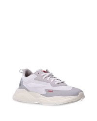 Мужские серые низкие кеды от Hugo