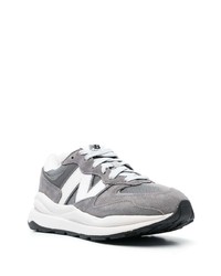 Мужские серые низкие кеды от New Balance