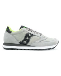 Мужские серые низкие кеды от Saucony