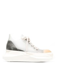 Мужские серые низкие кеды от Rick Owens DRKSHDW