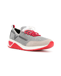 Мужские серые низкие кеды от Diesel