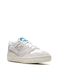 Мужские серые низкие кеды от New Balance