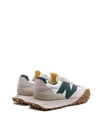 Мужские серые низкие кеды от New Balance