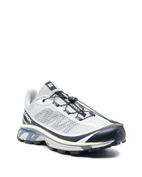 Мужские серые низкие кеды от Salomon