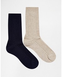 Мужские серые носки от Asos