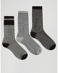 Мужские серые носки от Asos