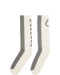 Мужские серые носки от Moncler