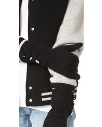 Женские серые перчатки от Marc Jacobs