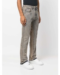 Мужские серые рваные джинсы от Represent