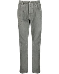 Мужские серые рваные джинсы от Brunello Cucinelli