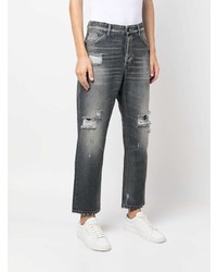 Мужские серые рваные джинсы от PT TORINO