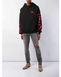 Мужские серые рваные джинсы от Amiri