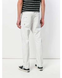 Мужские серые рваные джинсы от Diesel