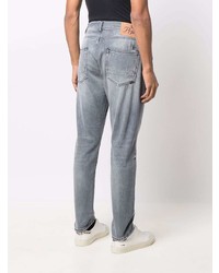 Мужские серые рваные джинсы от PRPS