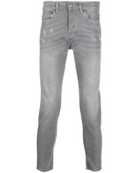 Мужские серые рваные джинсы от Low Brand