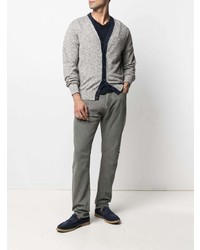 Мужские серые рваные джинсы от Brunello Cucinelli