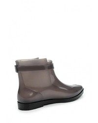 Женские серые резиновые сапоги от Melissa