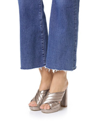 Серые сабо от Jeffrey Campbell