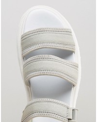 Мужские серые сандалии от Dr. Martens