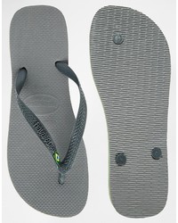 Мужские серые сланцы от Havaianas