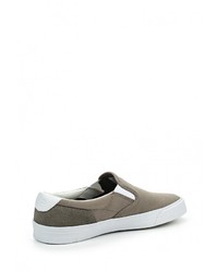 Мужские серые слипоны из плотной ткани от Boss Green