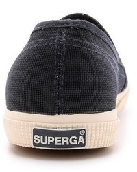 Женские серые слипоны от Superga