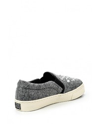 Женские серые слипоны от Gioseppo