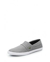 Мужские серые слипоны от Lacoste