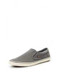 Мужские серые слипоны от Mustang