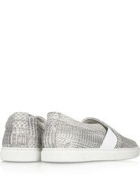 Женские серые слипоны от Lanvin