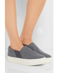 Женские серые слипоны от Vince