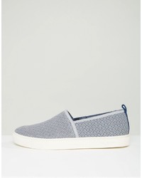 Мужские серые слипоны от Ted Baker