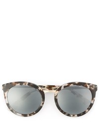 Женские серые солнцезащитные очки с принтом от Dolce & Gabbana